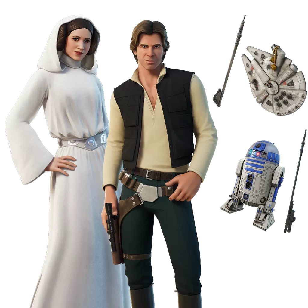 Zestaw Han Solo i Leia Organa (Han Solo & Leia Organa Bundle)