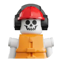 Kopalniowy szkieletowy pięściarz (kask) (Mine Skeleton Brawler (Hard Hat))