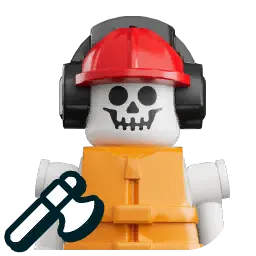 Kopalniowy szkieletowy rębacz (kask) (Mine Skeleton Chopper (Hard Hat))