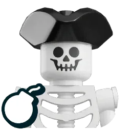 Kościotrupirat z blasterem (Crossbones Blaster)