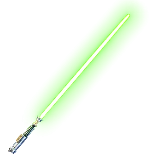 Zielony miecz świetlny Luke’a (Lukes Green Lightsaber)