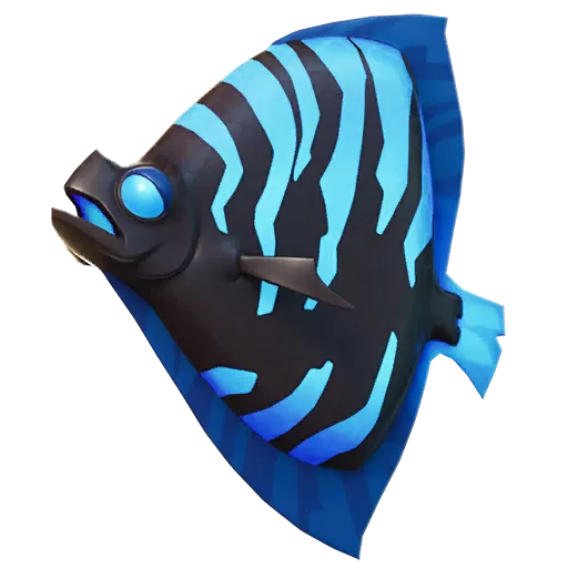 Czarno-niebieska Rybosłona (Black and Blue Shield Fish)