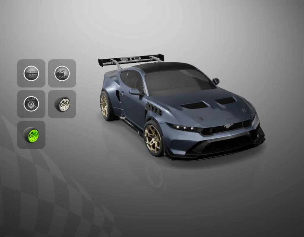 Zestaw Ford Mustang GTD + T-Pain ()