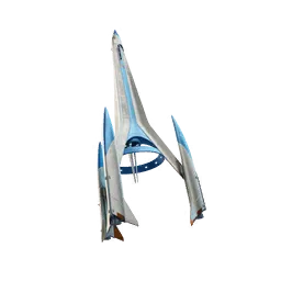 Model Statku Kosmicznego Fantastycznej Czwórki (Fantastic Four Model Space Craft)