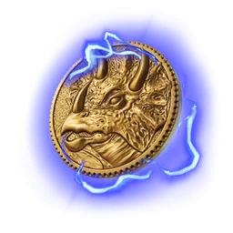 Moneta Triceratopsa (Triceratops Coin)