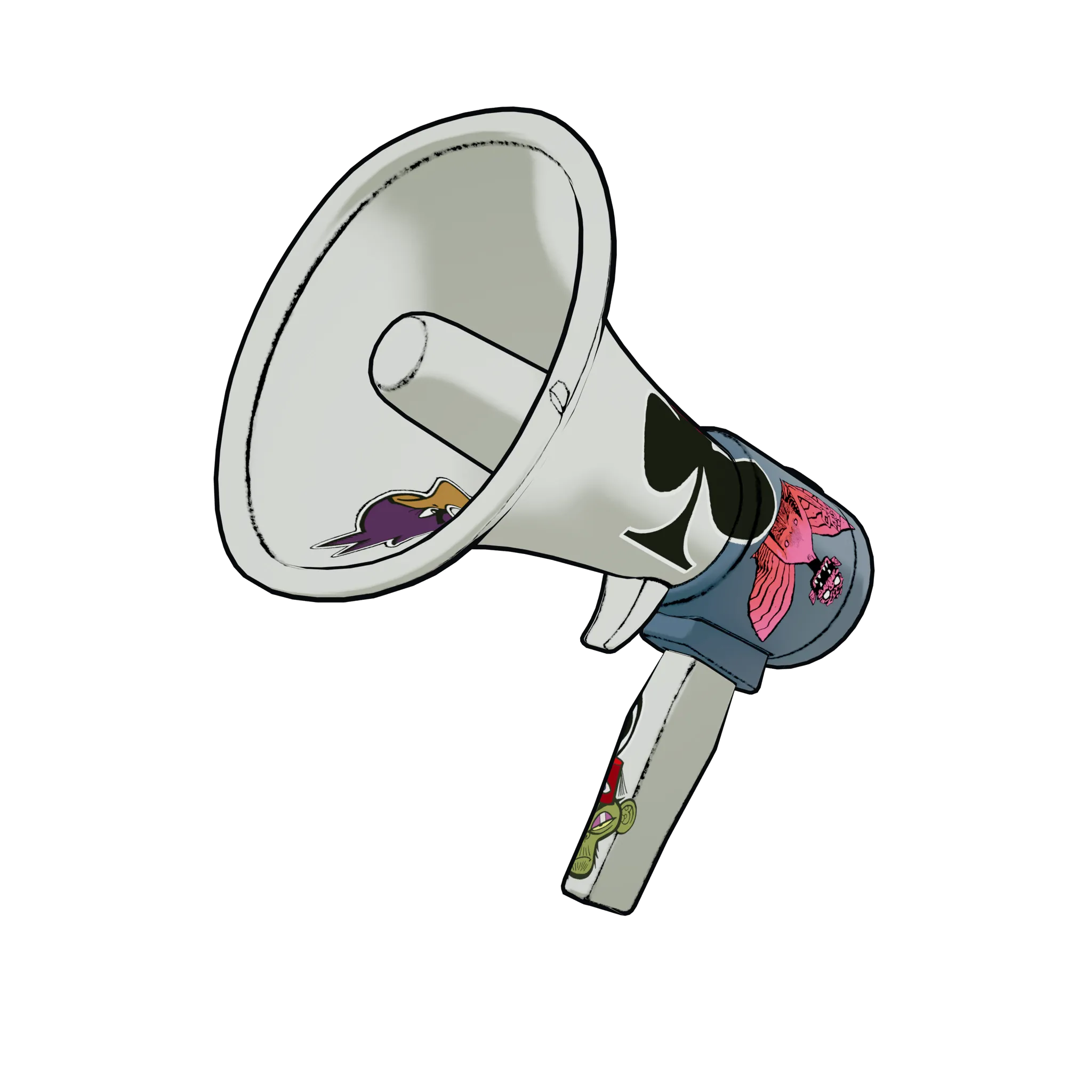 Megafon 2D (2Ds Megaphone)
