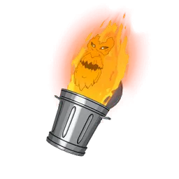 Rozgadany Płonący Śmietnik (Talking Trashfire)