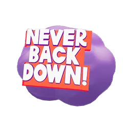 Never Back Down (Never Back Down)