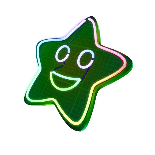 Neonowa Gwiazdka (Vibe Star)