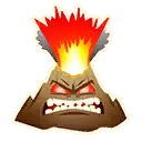 Gniewny Wulkan (Angry Volcano)