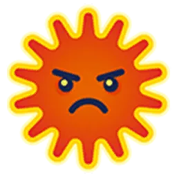 Nieszczęśliwe słoneczko (Unhappy Sun)