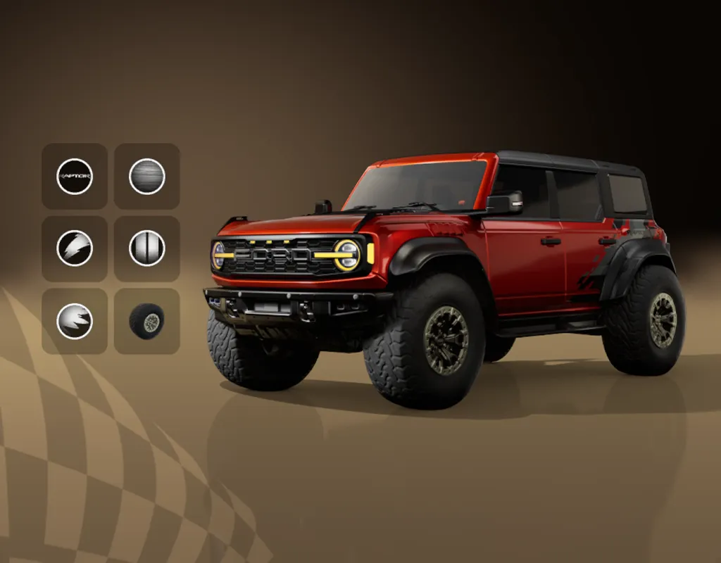 Zestaw Ford Bronco Raptor (Ford Bronco Raptor Bundle)