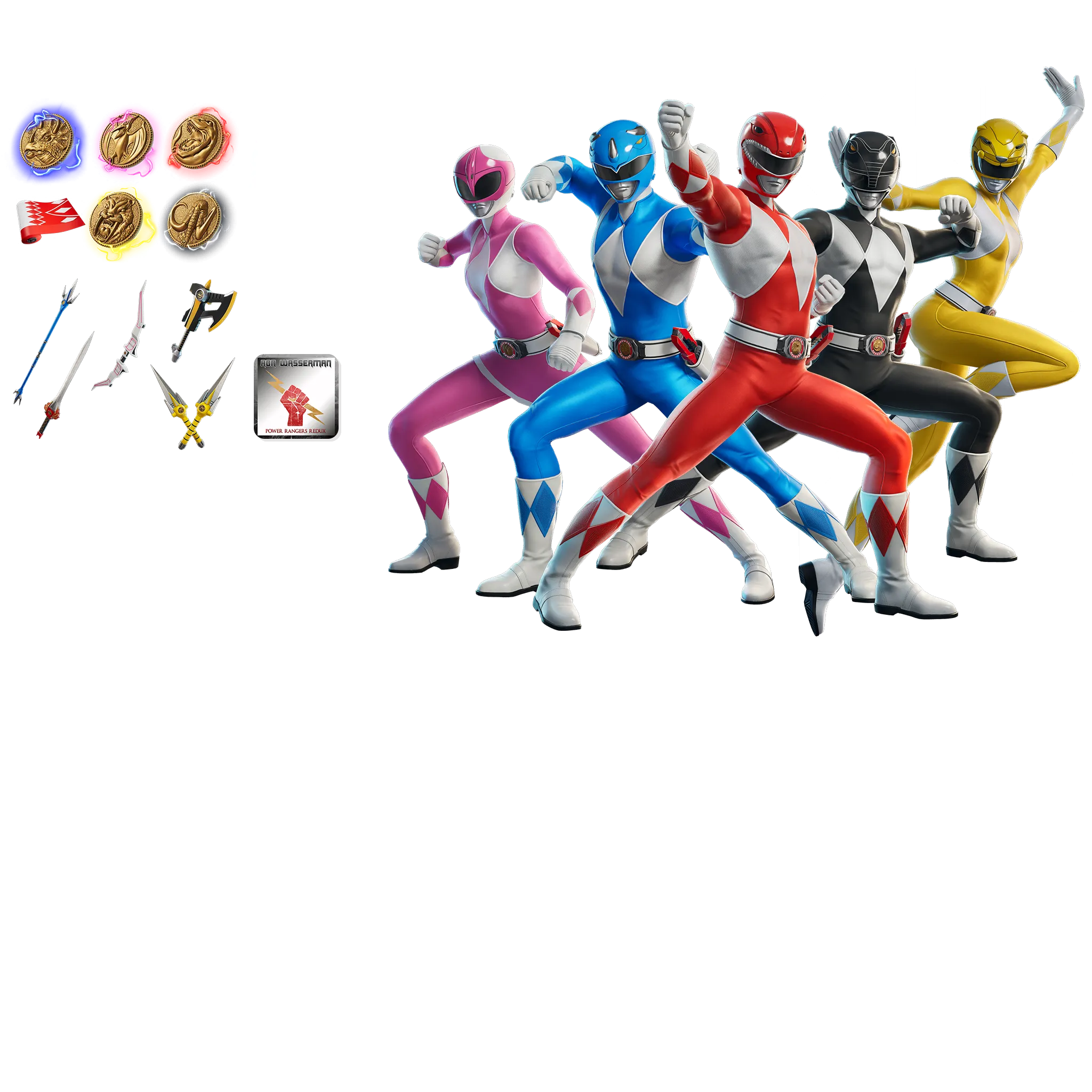 Zestaw Power Rangers (Power Rangers Bundle)