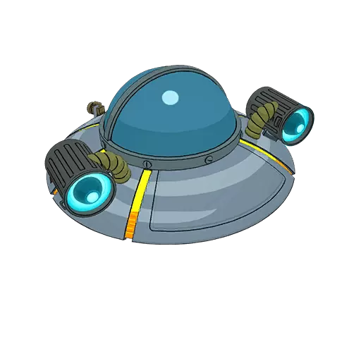 Statek UFO Ricka (Ricks UFO Cruiser)