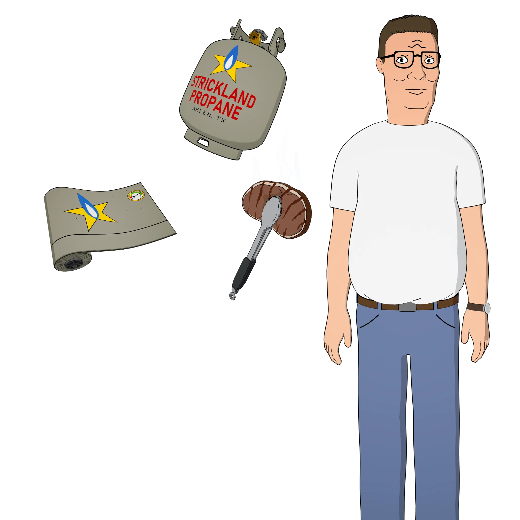 Zestaw Hank Hill (Hank Hill Bundle)