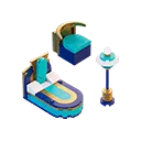 Dekoracyjny splendor: sypialnia (Deco Glam Bedroom)