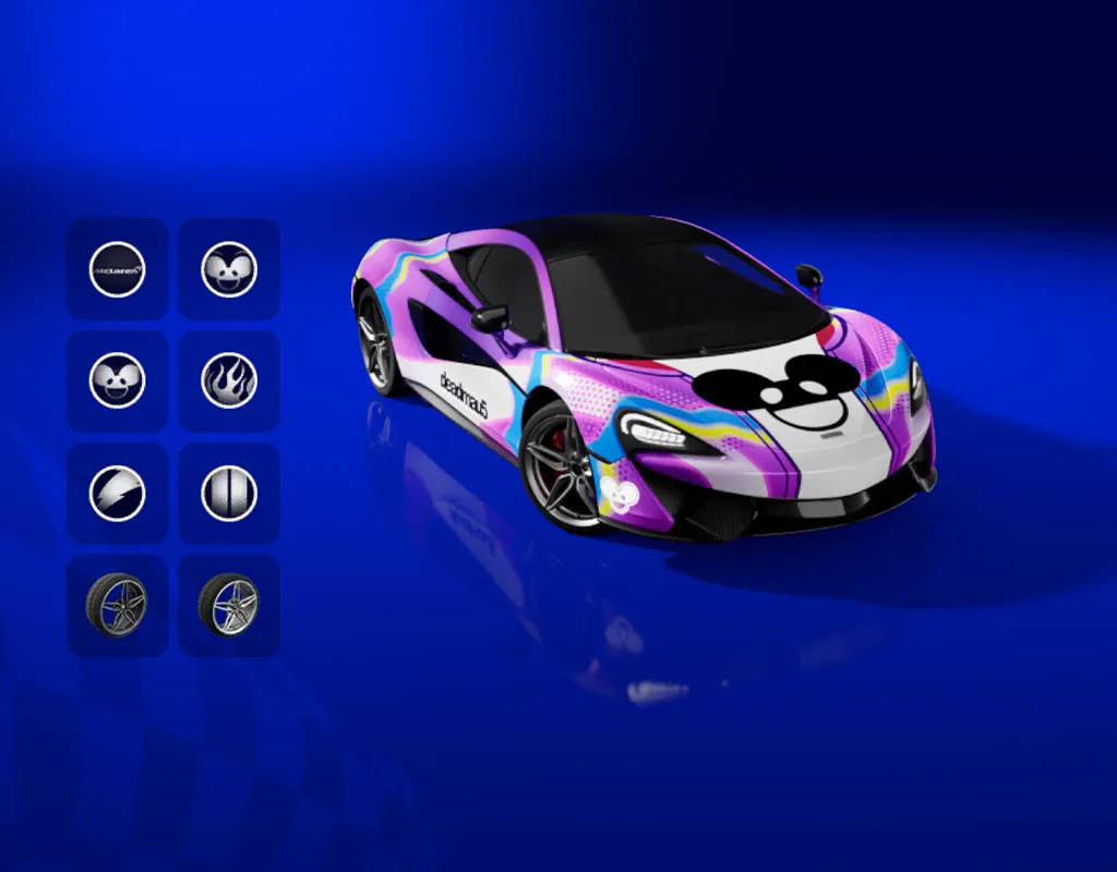 Zestaw McLaren 570S + deadmau5 (McLaren 570S + Deadmau5 Bundle)