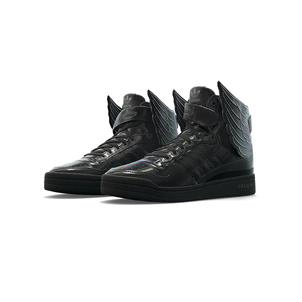adidas Forum JS Wings 4.0 Black Opal (adidas Forum JS Wings 4.0 Black Opal)