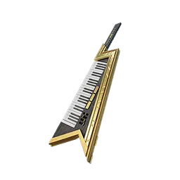 Eleganckeytar – złoty (Keyluxe - Gold)