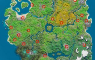 Gdzie można ulepszyć bronie? Mapa z oznaczeniami