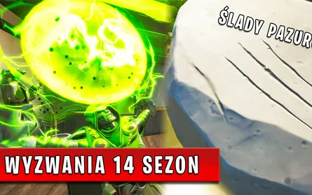Wyzwania 14 sezonu Fortnite - Doctor Doom, roboty Starka, tajemnicze ślady, kręgi w Gasnących Gajach